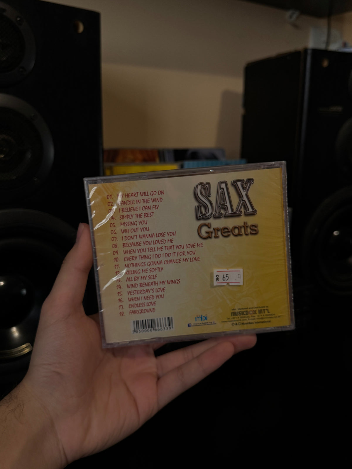 Sax music (CD) موسيقى الساكس